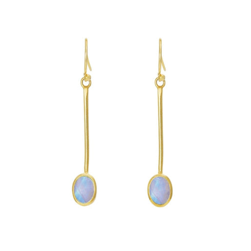 Sequola Earrings in various gemstones
